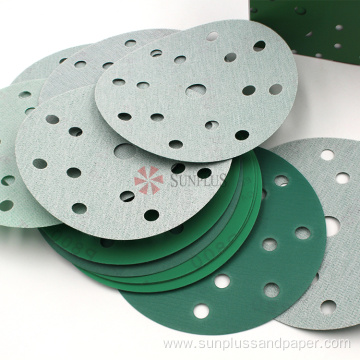 6 Inch Green Film Sandpaper Sanding Disc